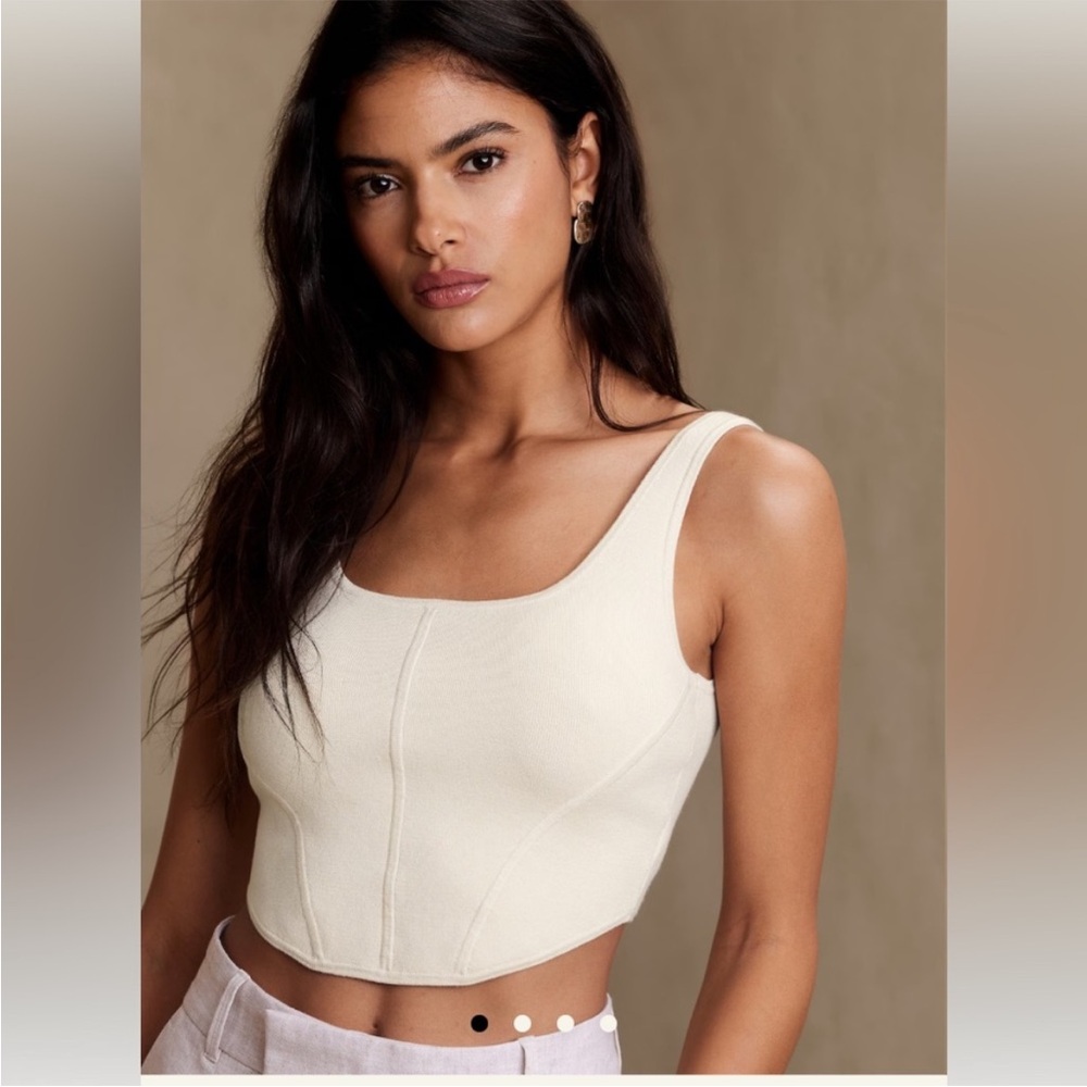 BANANA REPUBLIC | Corset Style Top